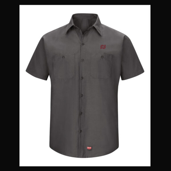   - Men's Tall Mimix™ Short Sleeve Work Shirt Thumbnail